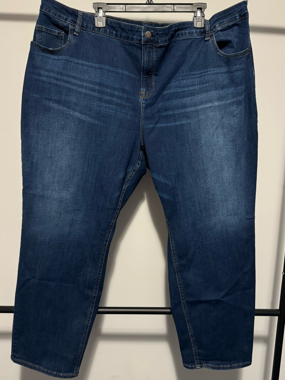 Boyfriend Skinny Dark Blue Jeans